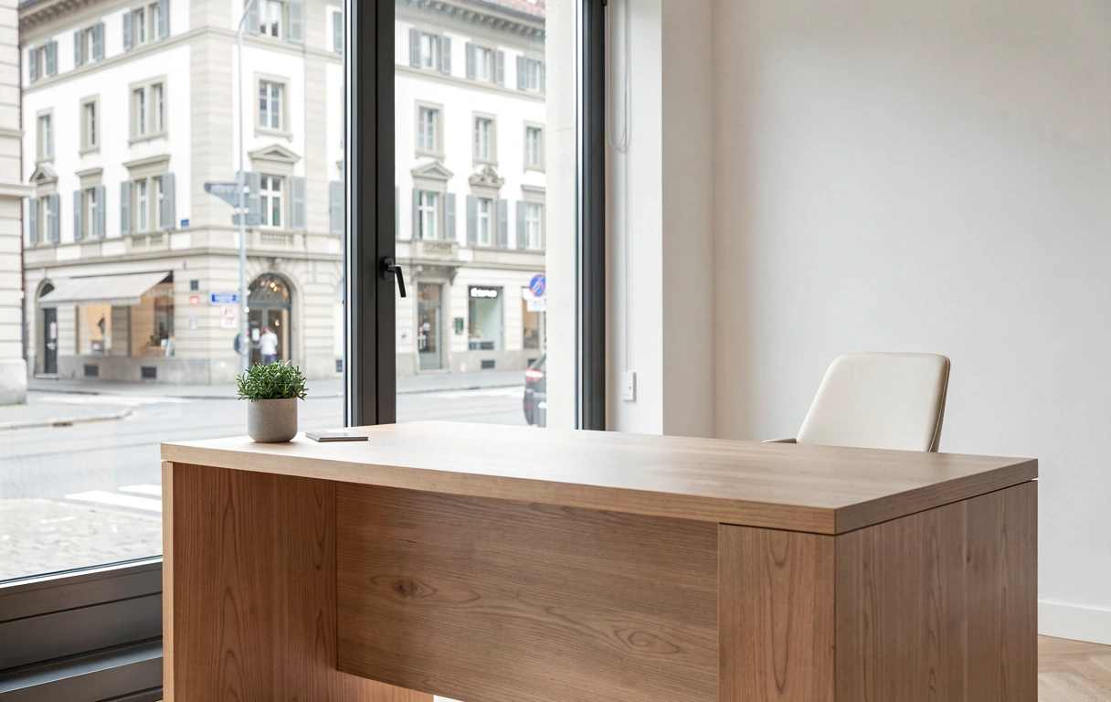 Bureau de consultation à Lugano